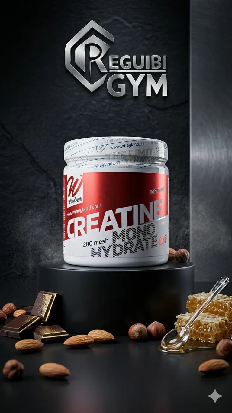 كرياتين مونوهايدرات Wheyland Pure Creatine (200 mesh)